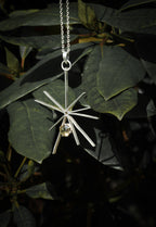 Starburst necklace editorial photograph