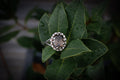 Smokey quartz ring (2) editorial photograph