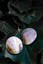 Large shell studs editorial photograph