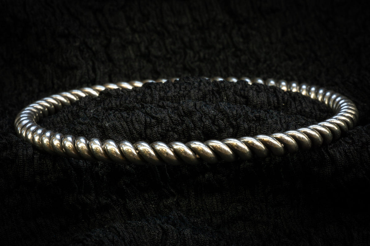 Spiral bangle detail photograph