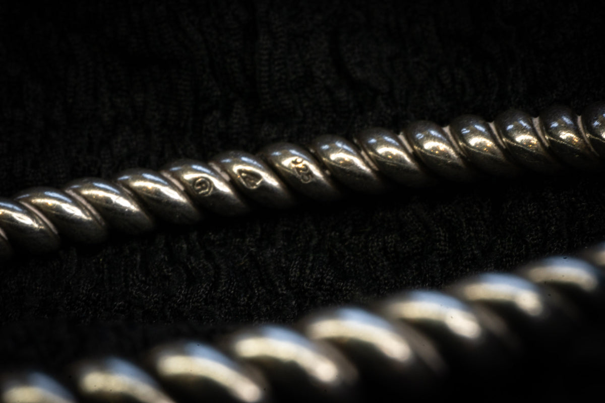 Spiral bangle detail photograph