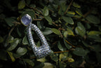 Sapphire 925 set editorial photograph