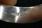 Solid striped 925 ring detail photograph