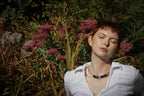Silver collar editorial photograph